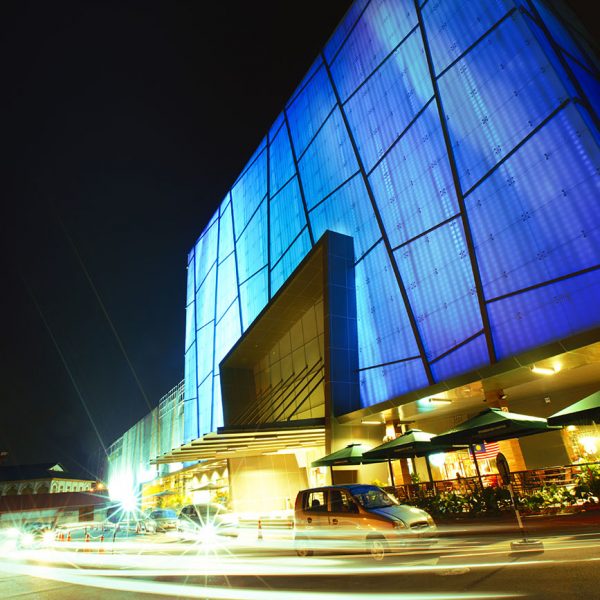 Main Facade – Night Time