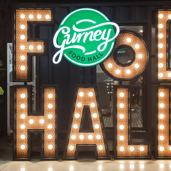 Gurney Food Hall Instagramable Main Signage